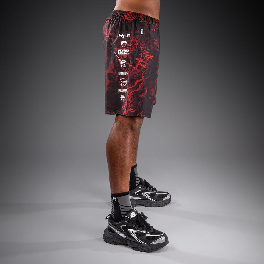 Venum 20th Anniversary Training Shorts - Black/Red — product view 2