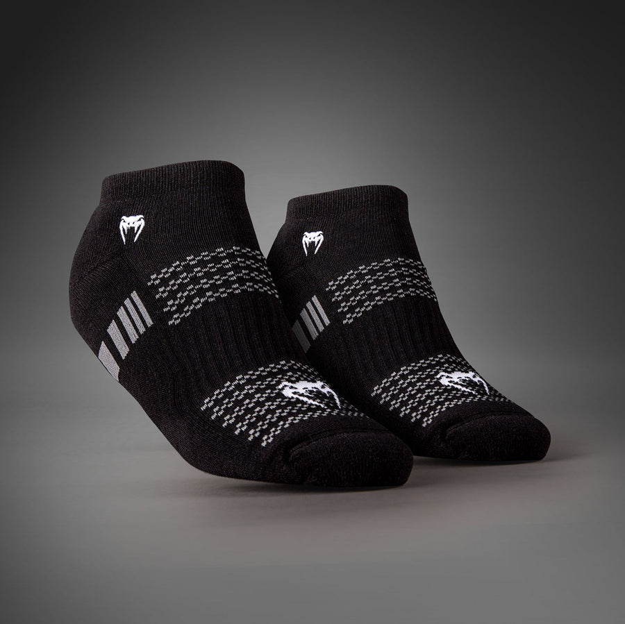 Venum Vector No-Show Socks 3 Pack - Black/Grey — product view 2