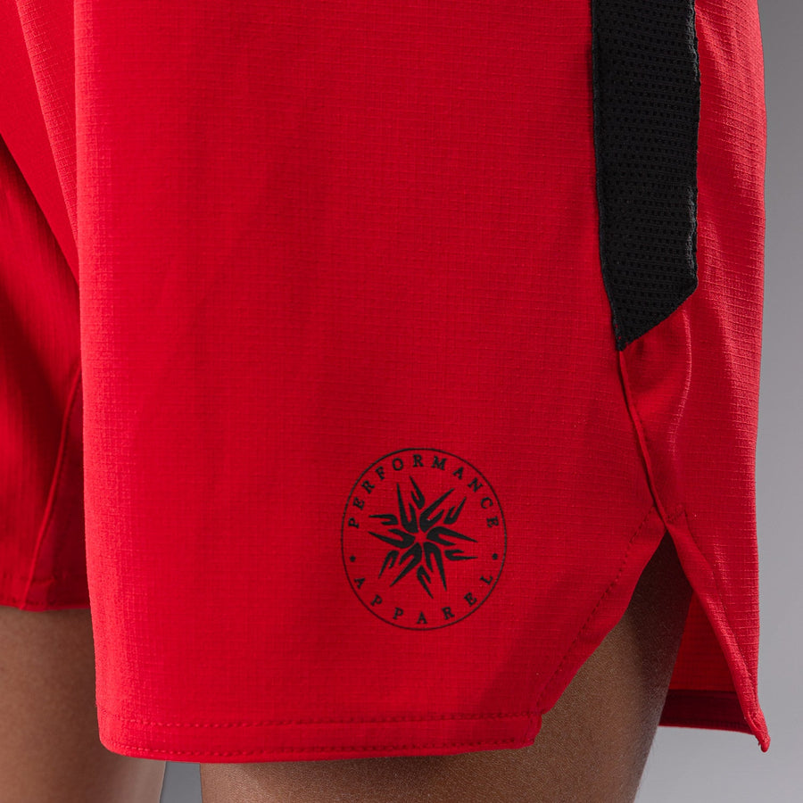 Venum Light Kids Fight Shorts - Cherry Red — product view 10