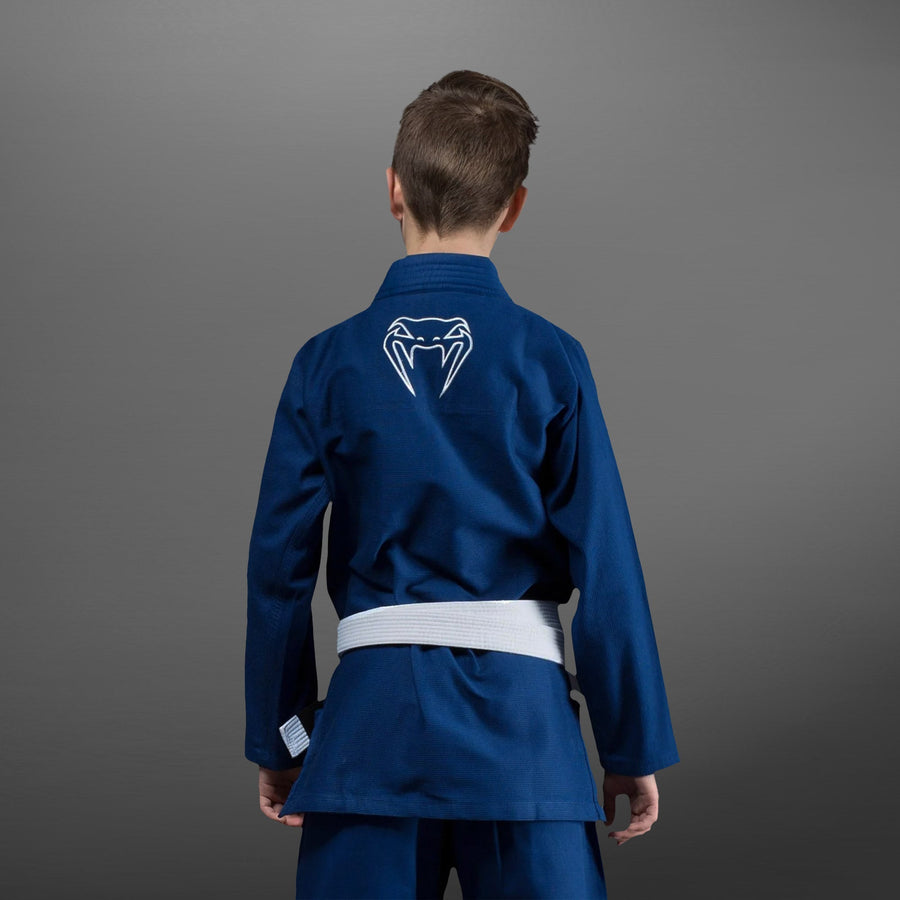 Venum Contender Kids BJJ Gi (Free white belt included) -Blue — product view 2