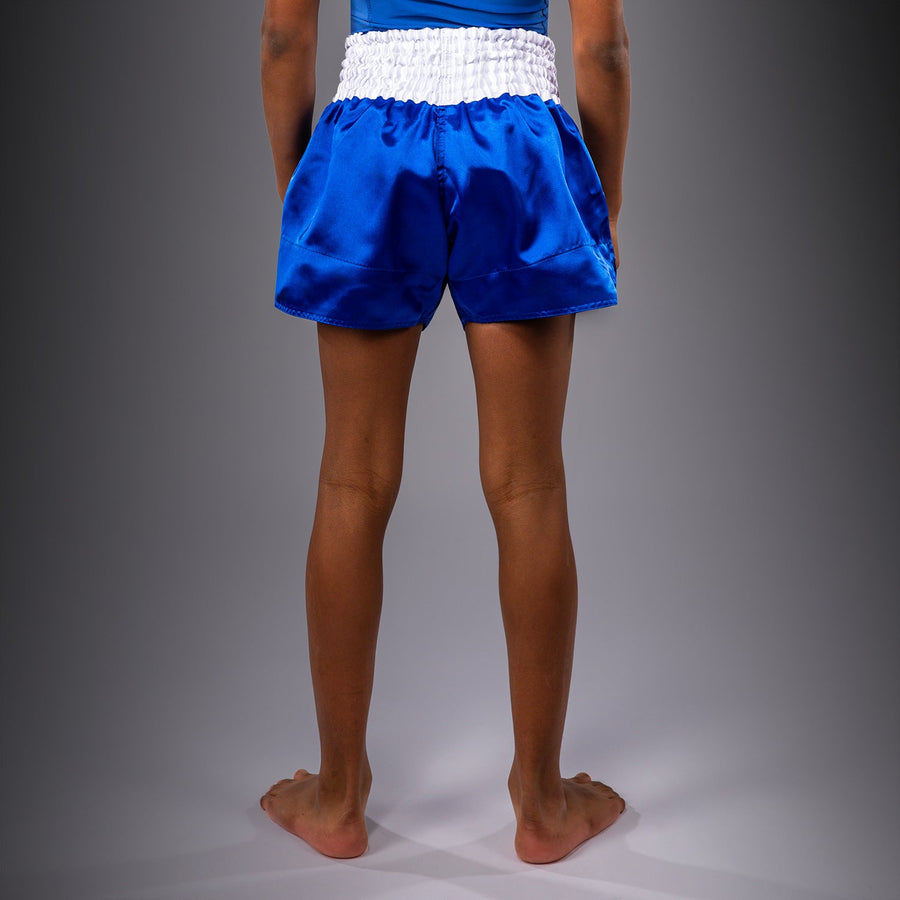 Venum Classic Muay Thai Shorts for Kids - Royal Blue — product view 4
