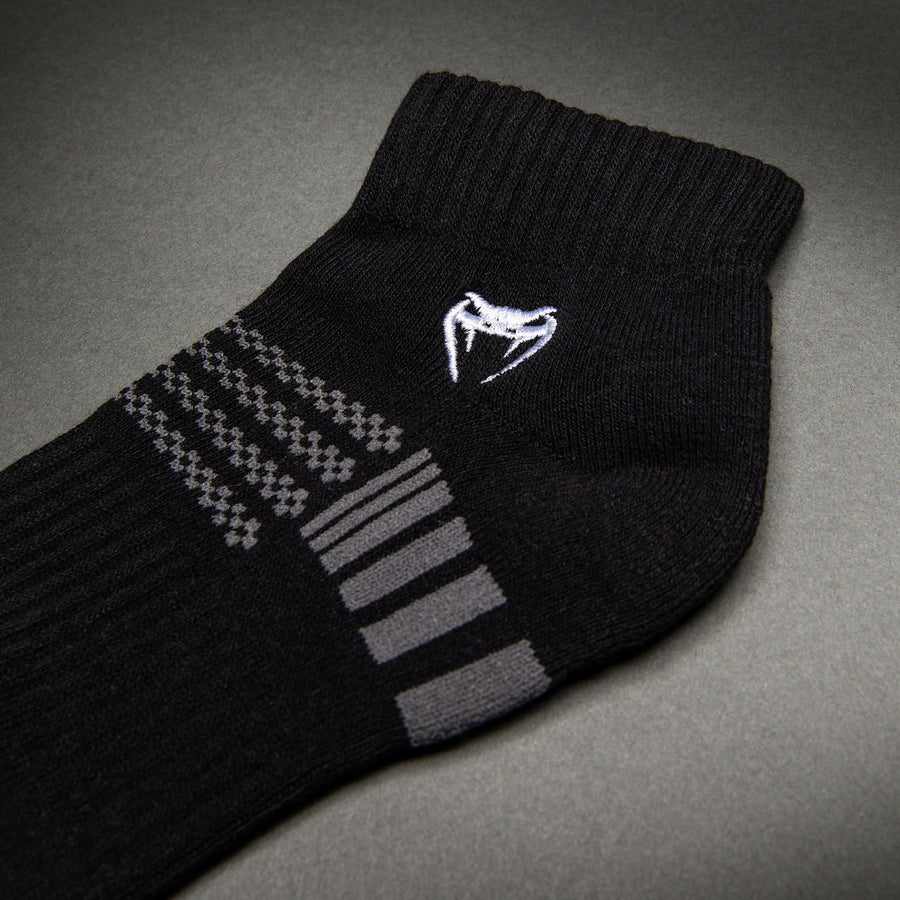Venum Vector Ankle Socks 3 Pack - Black/Grey — product view 3