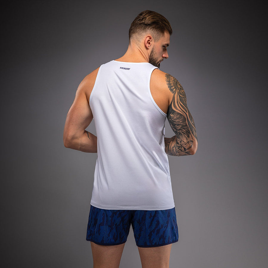 Venum Aqua Tank Top - White/Blue — product view 4