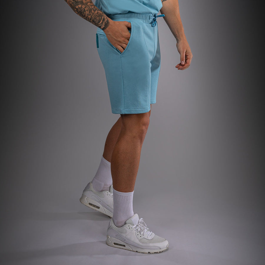 Venum Contender Fleece Cotton Shorts - Turquoise — product view 2