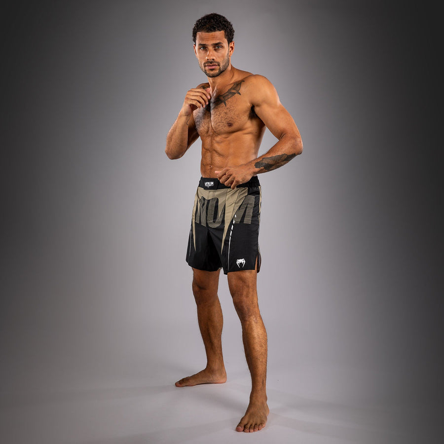 Venum Adrenaline Fightshorts - Black/Sand — product view 6
