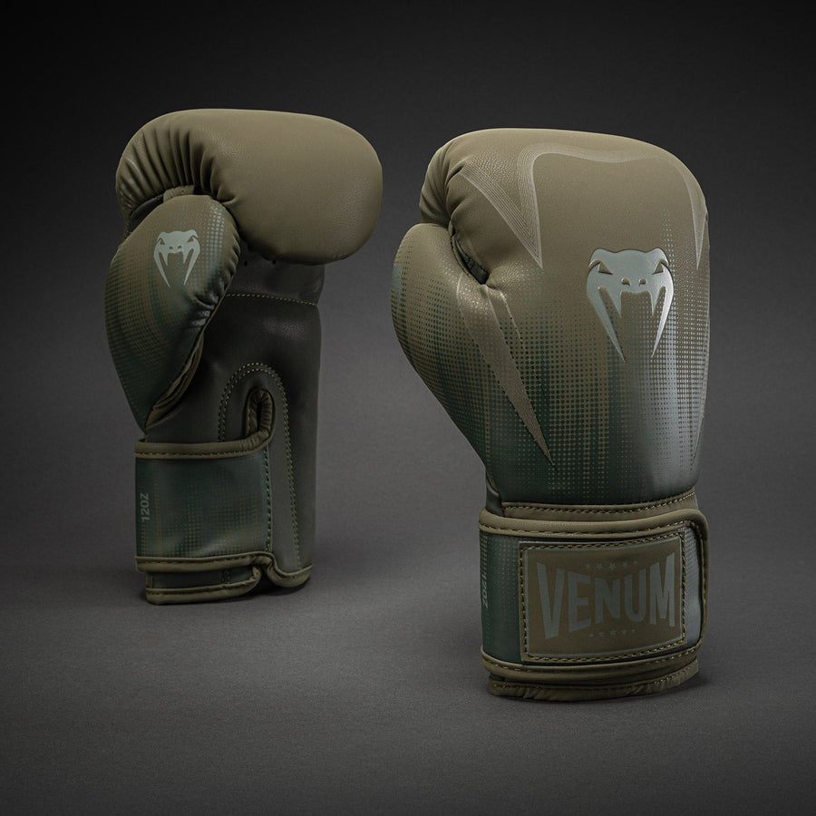 Venum Stealth Boxing Gloves - Khaki/Dark Green — product view 2