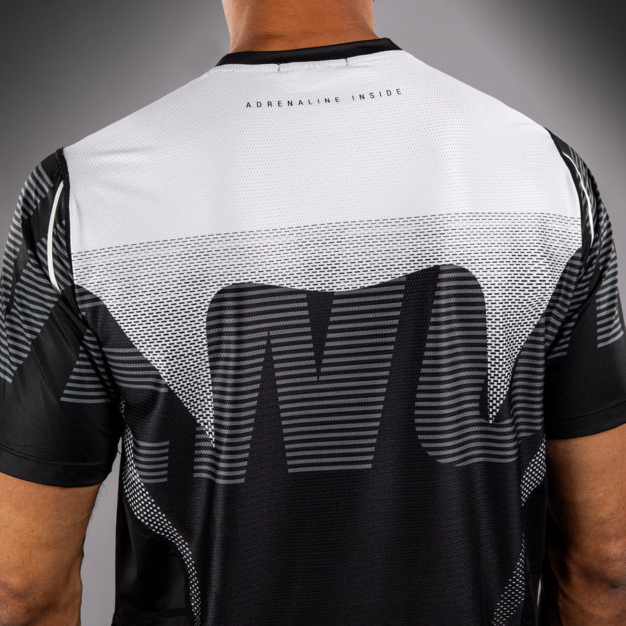 Venum Adrenaline Dry Tech T-Shirt - Black/Silver Grey — product view 5