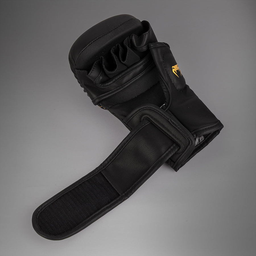 Venum Serpenti Sparring Gloves - Black/Silver/Gold — product view 4