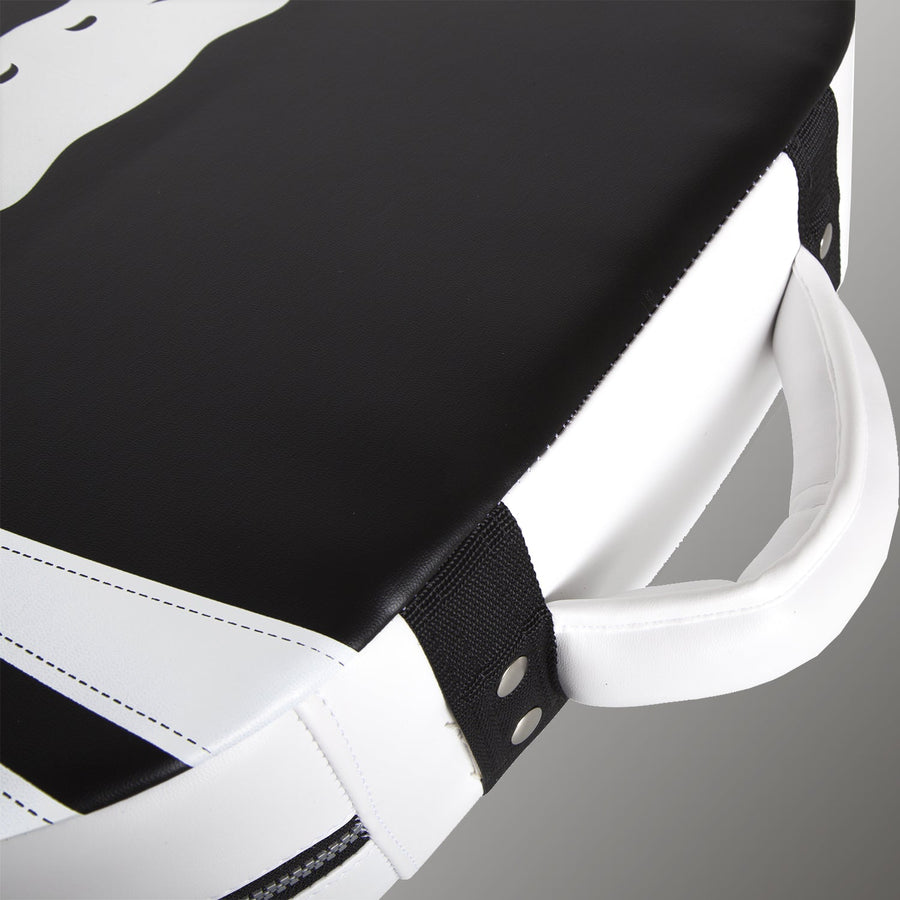 Venum Absolute Square Kick Shield - Skintex Leather - Black/Ice — product view 4