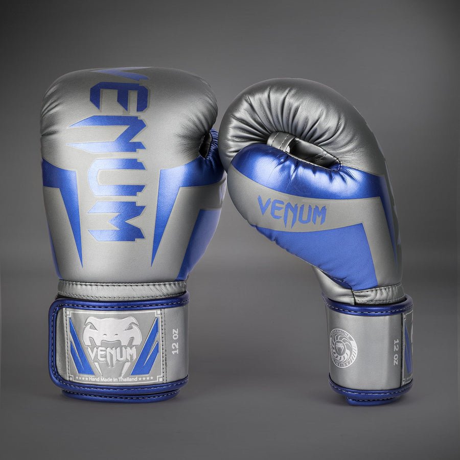 Venum Elite Boxing Gloves - Special Edition - Grey — product view 2