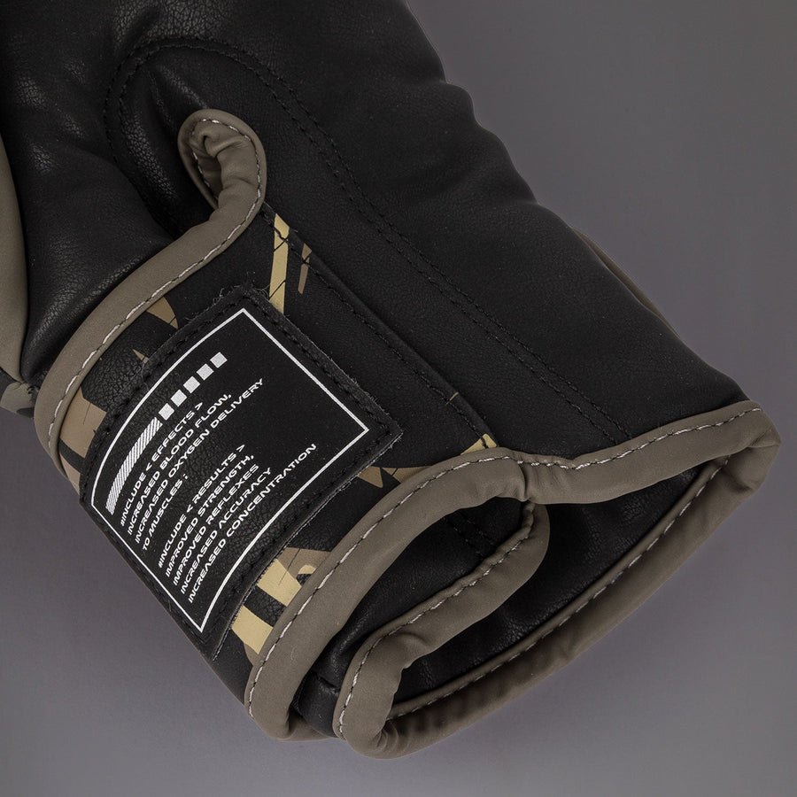 Venum Invader Boxing Gloves - Black/Sand — product view 6