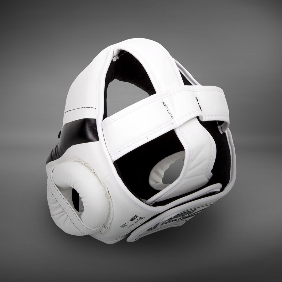 Venum Elite Headgear – White/Black