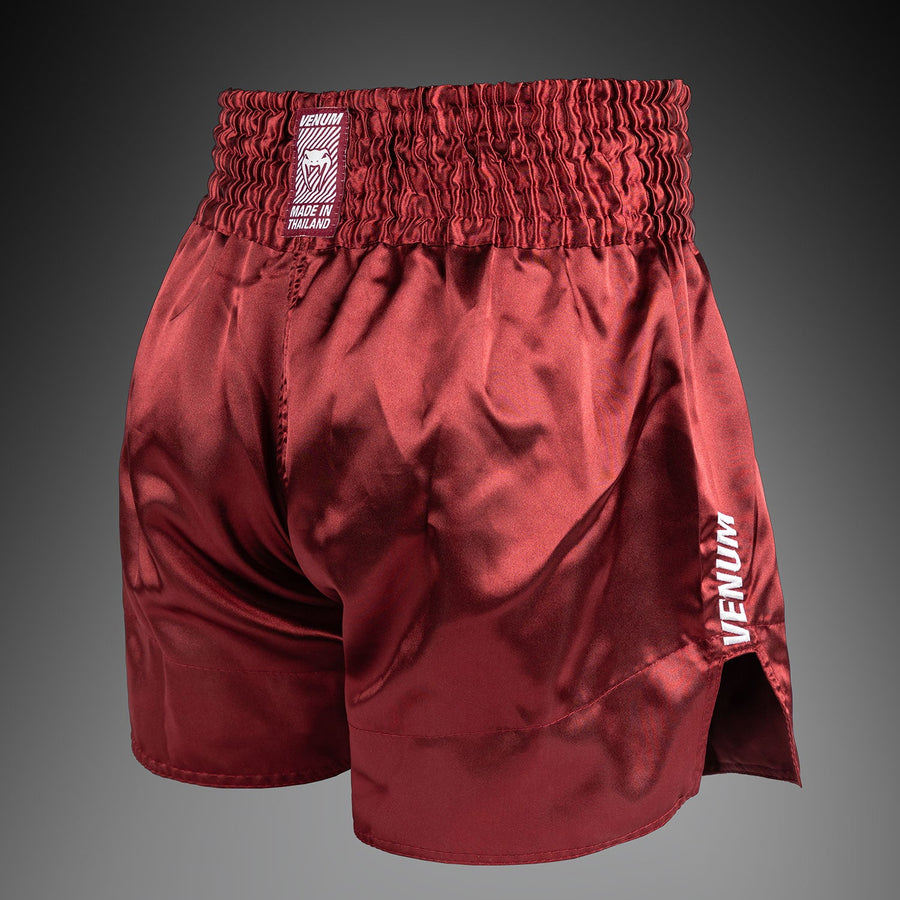 Venum Classic Evo Muay Thai Shorts - Burgundy — product view 3