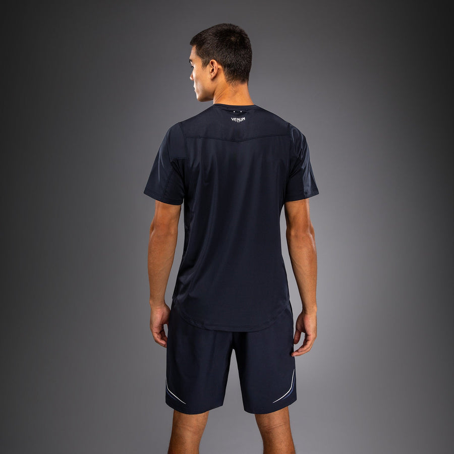 Venum G-Core Dry Tech T-Shirt - Navy Blue/White