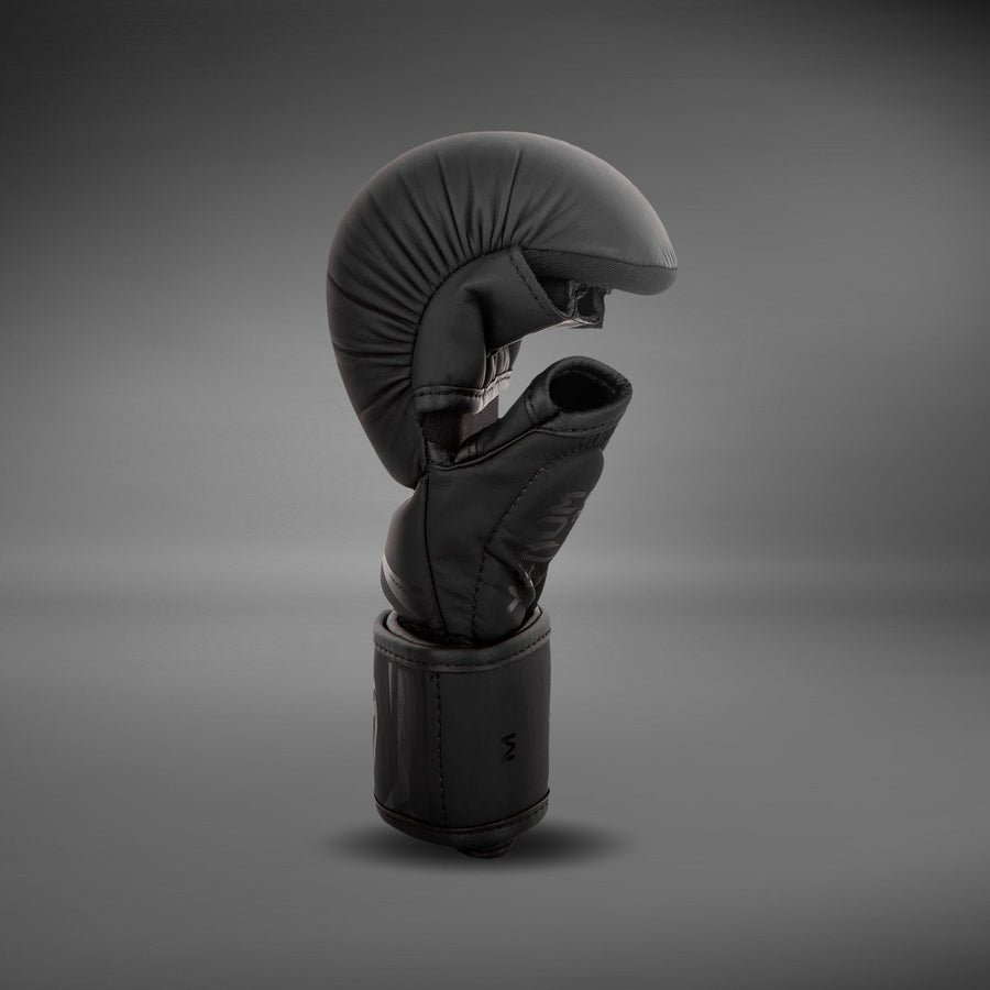 Venum Challenger 3.0 MMA Sparring Gloves - Black — product view 3