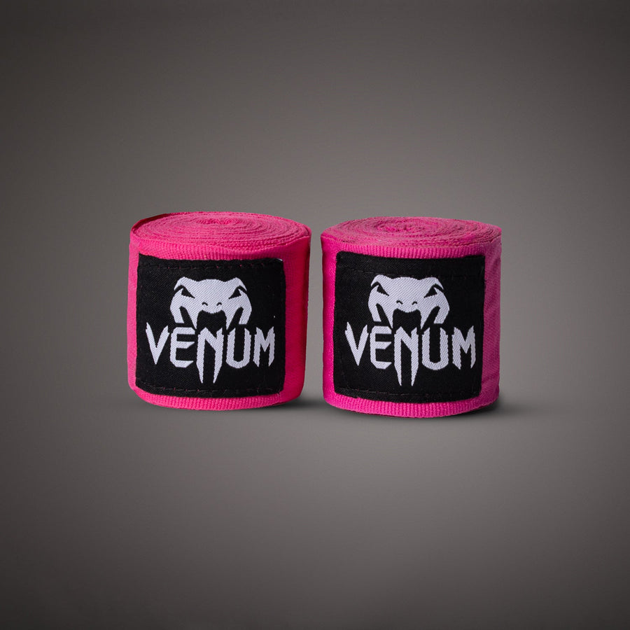 Venum Kontact Boxing Hand Wraps - 4.5m (180 in) - Neon Pink — product view 2