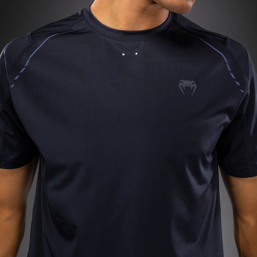 Venum G-Core Dry Tech T-Shirt - Navy Blue/White