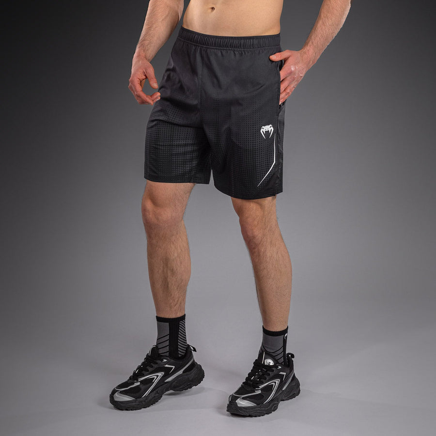 Venum Stealth Training Shorts - Black/White — product view 2