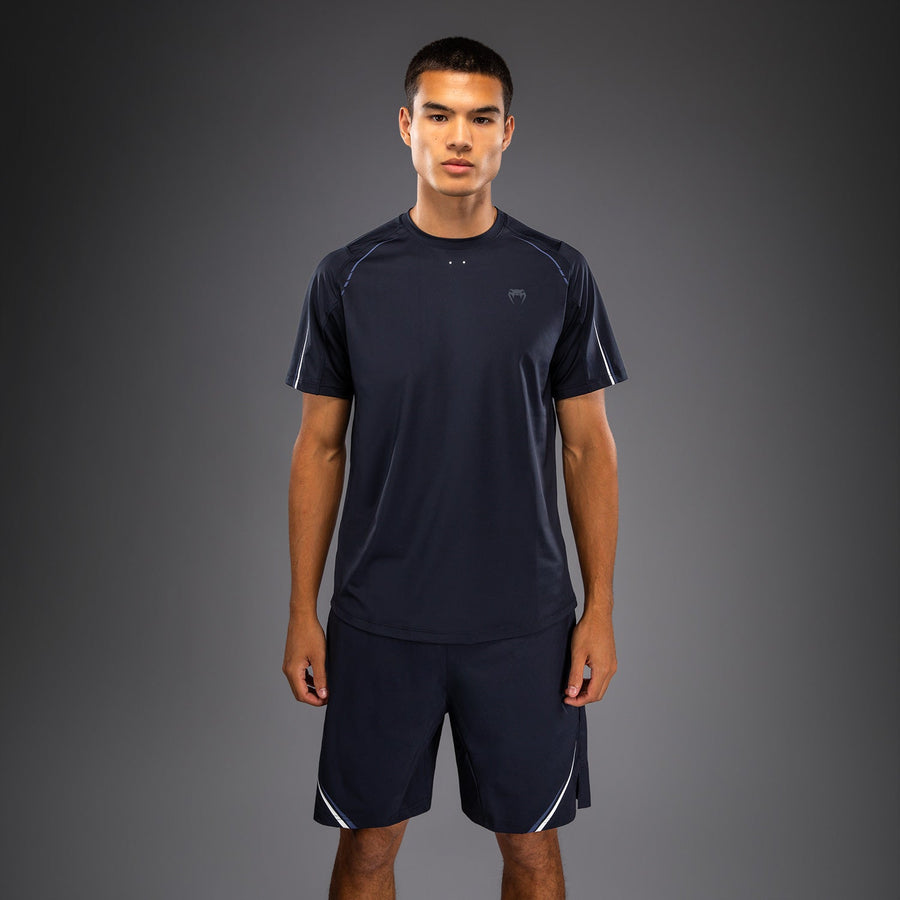 Venum G-Core Dry Tech T-Shirt - Navy Blue/White