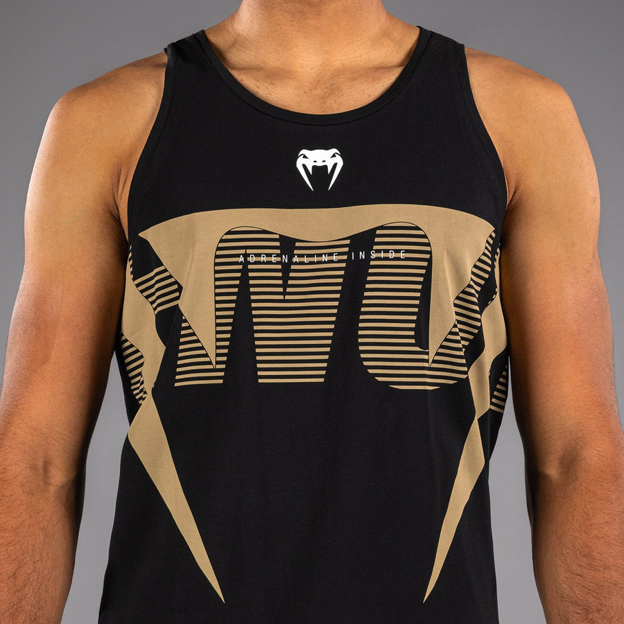 Venum Adrenaline Tank Top - Black/Sand — product view 4