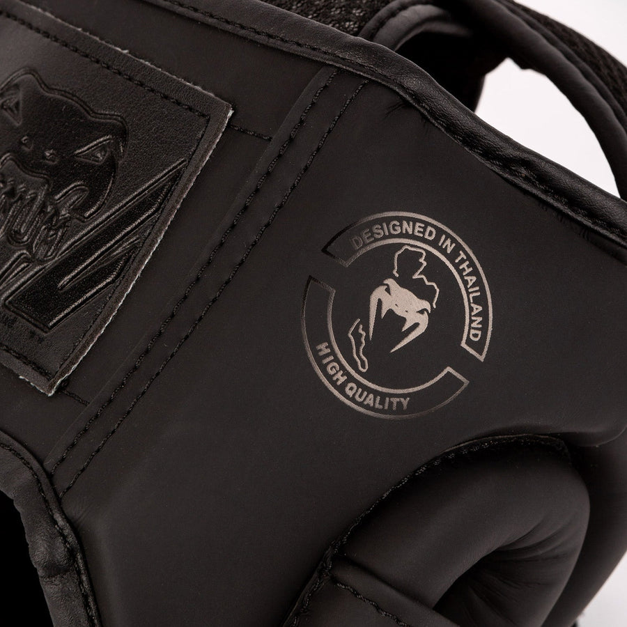Venum Challenger Kids Headgear - Black/Black — product view 6