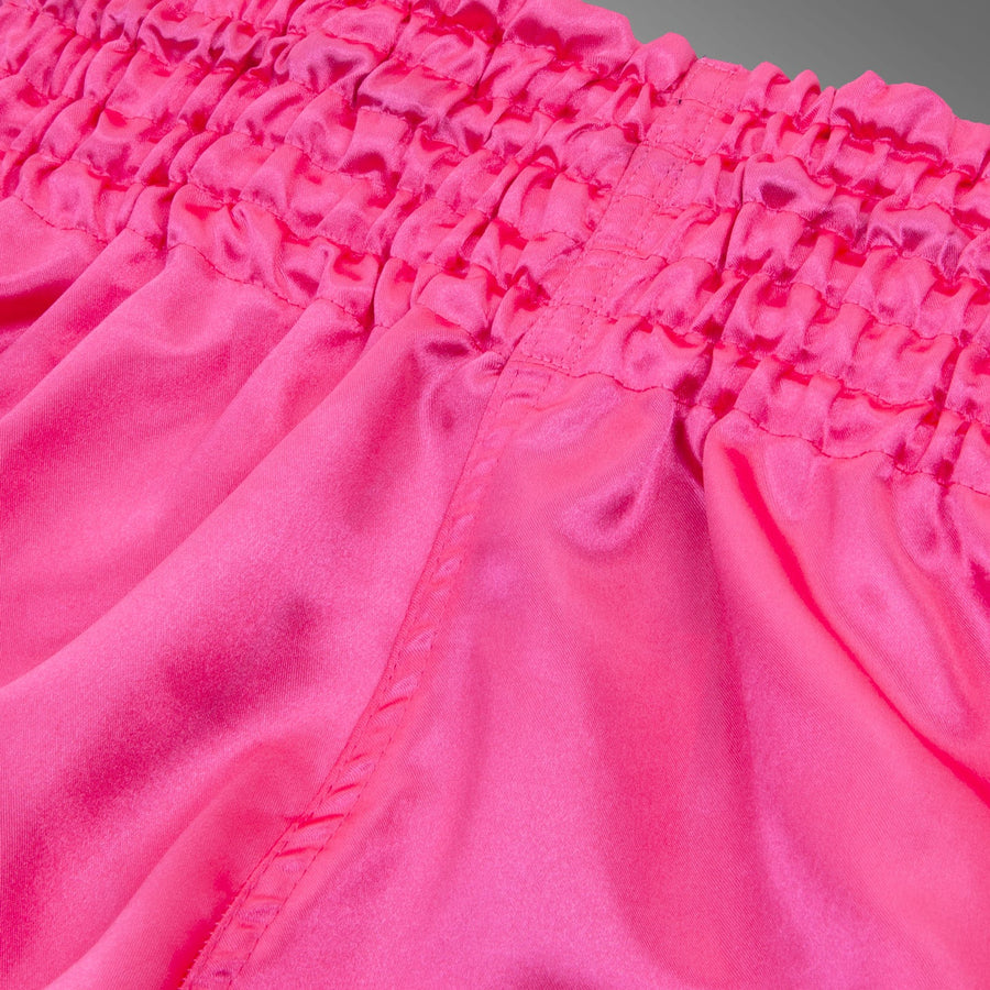 Venum Classic Muay Thai Short - Pink/White — product view 3