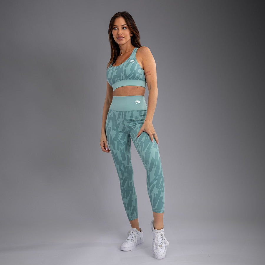 Venum Graffiti Women’s 7/8 Leggings - Aqua — product view 2