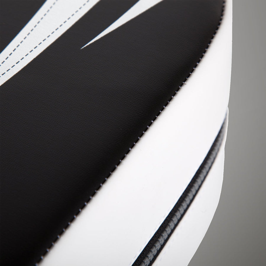 Venum Absolute Square Kick Shield - Skintex Leather - Black/Ice — product view 2
