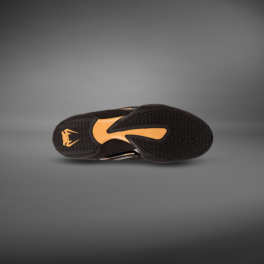 Venum Elite Boxing Shoes – Black/Bronze — product view 5