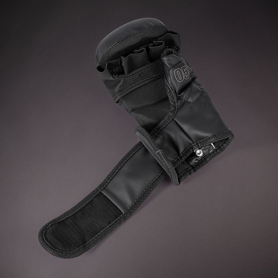 Venum Impact Evo MMA Sparring Gloves - Black — product view 9