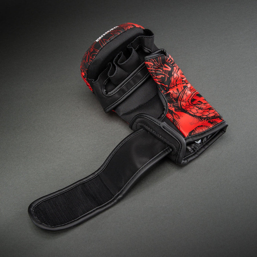 Venum 20th Anniversary Sparring Gloves - Black/Red — product view 5