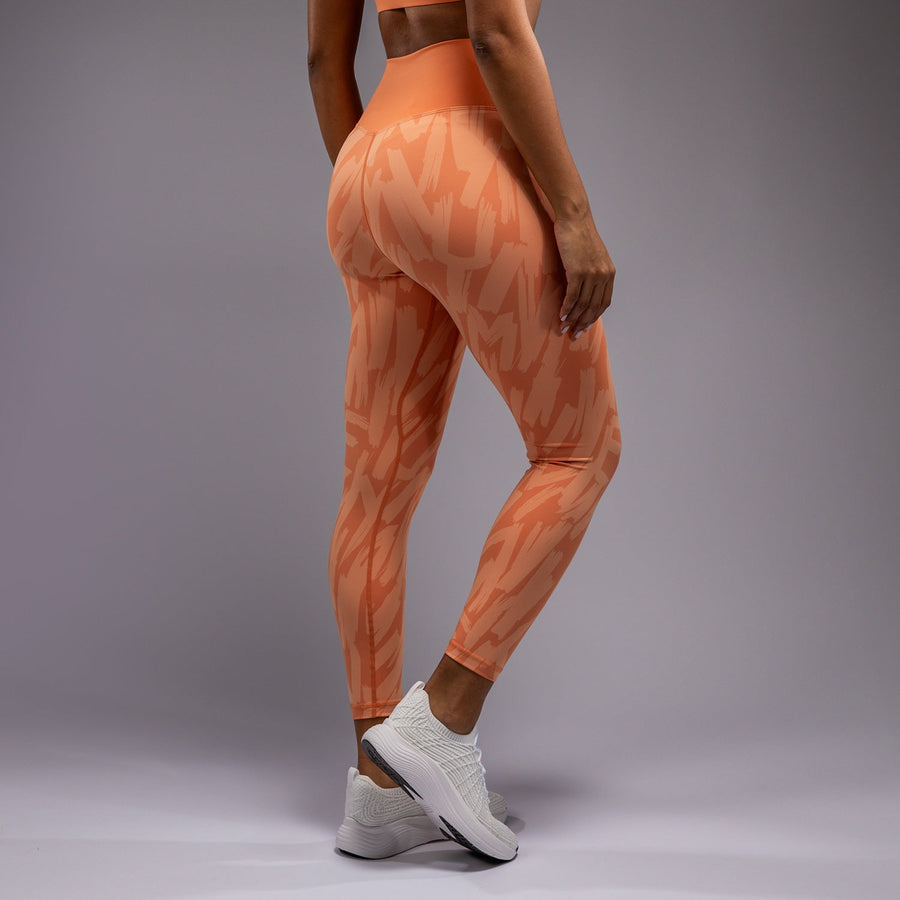 Venum Graffiti Women’s 7/8 Leggings - Velvet Apricot — product view 2