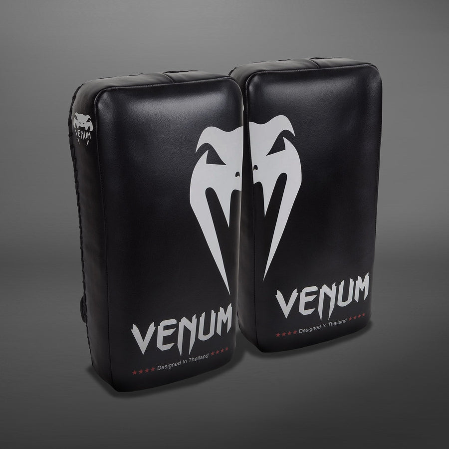 Venum Giant Kick Pads - Black/Ice (Pair)
