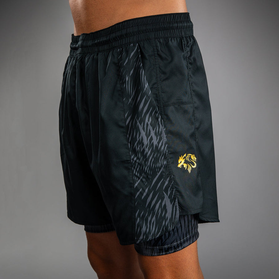 Venum x Chimaev Training Shorts - Black/Grey — product view 6