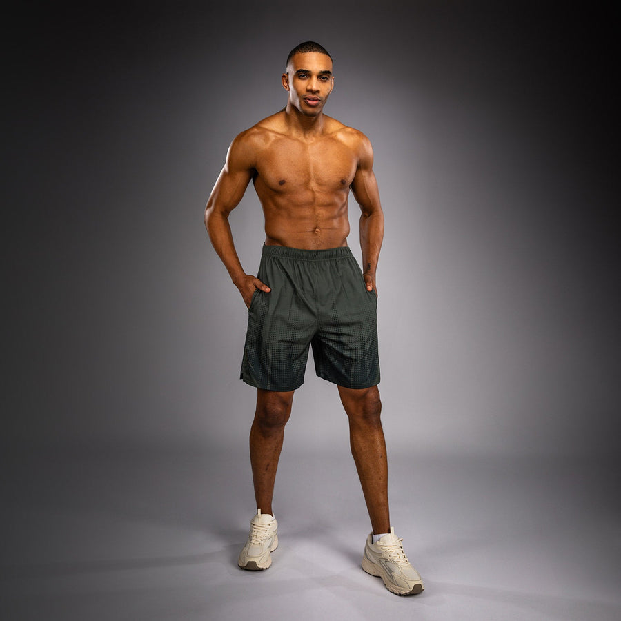Venum Stealth Training Shorts - Khaki/Dark Green — product view 5