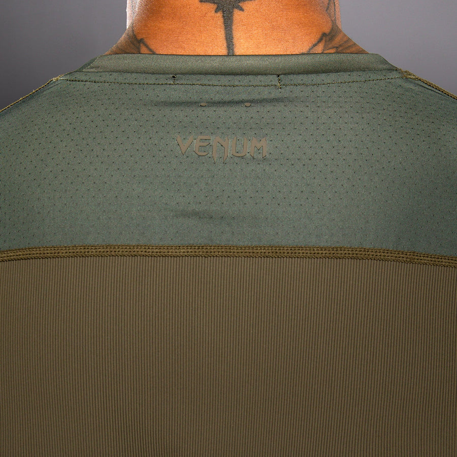 Venum Stealth Dry-Tech T-Shirt - Khaki/Dark Green — product view 6