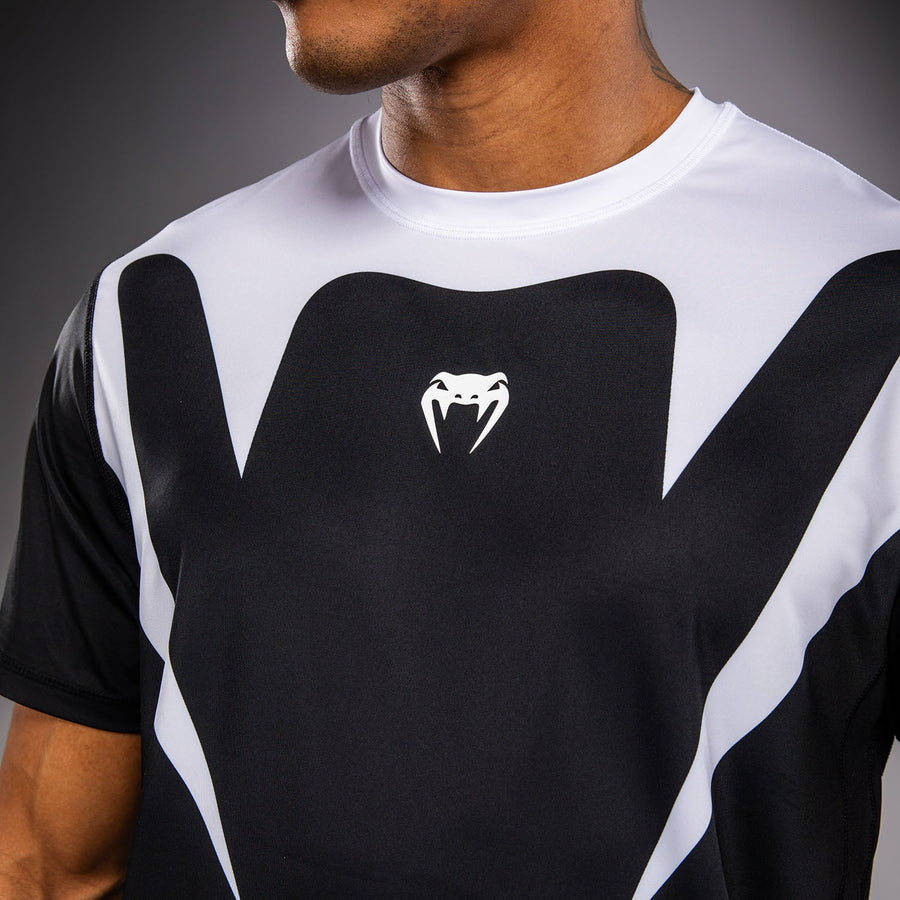 Venum Attack 90 Dry-Tech T-Shirt - White/Black — product view 5