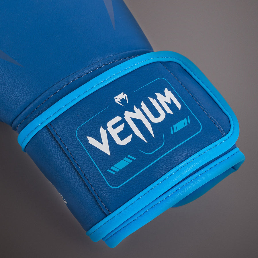 Venum x Top Rank Original Impact Boxing Gloves - Navy Blue — product view 8