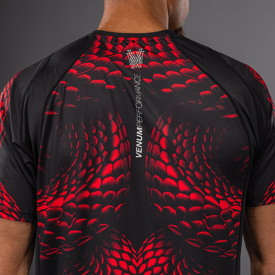 Venum Matupa Dry Tech T-Shirt - Black/Red/Silver — product view 5