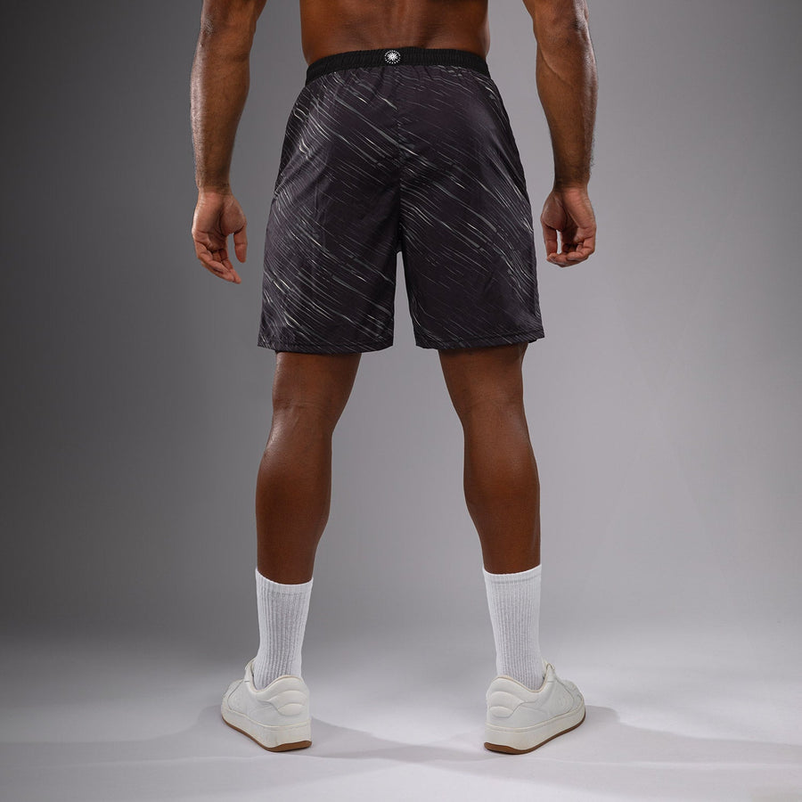 Venum Rapid Training Shorts - Black/Storm Grey — product view 3