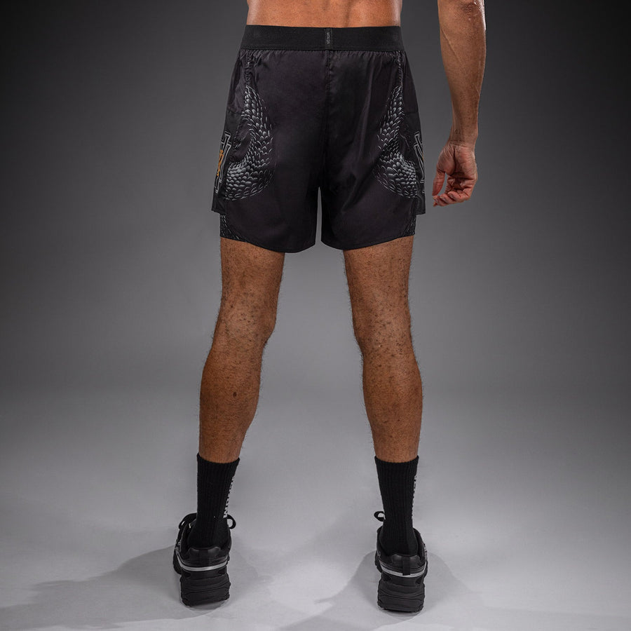 Venum Matupa Training Shorts - Black/Grey/Gold — product view 4