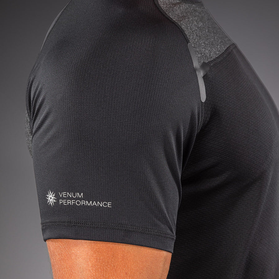 Venum G-Fit Scales Dry-Tech T-Shirt - Black/ Charcoal Grey — product view 12