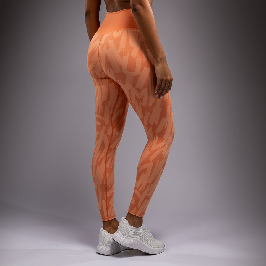 Venum Graffiti Women’s Full-Length Leggings - Velvet Apricot — product view 3