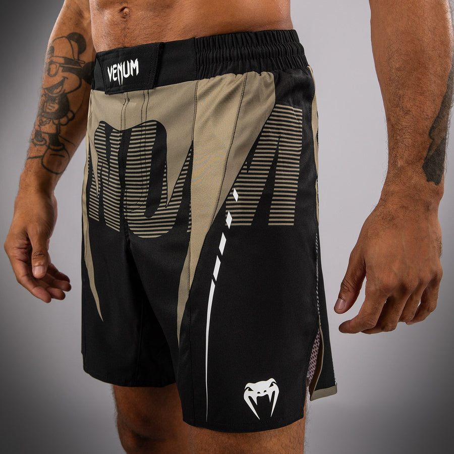 Venum Adrenaline Fightshorts - Black/Sand — product view 3