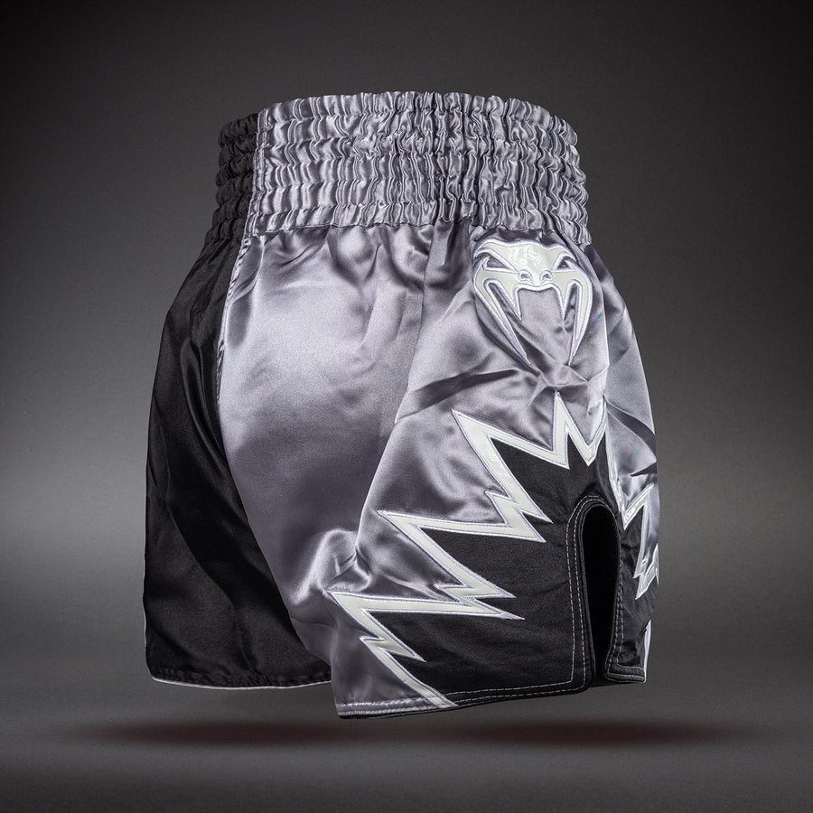 Venum Inferno 2.0 Muay Thai Shorts - Grey/Black — product view 4