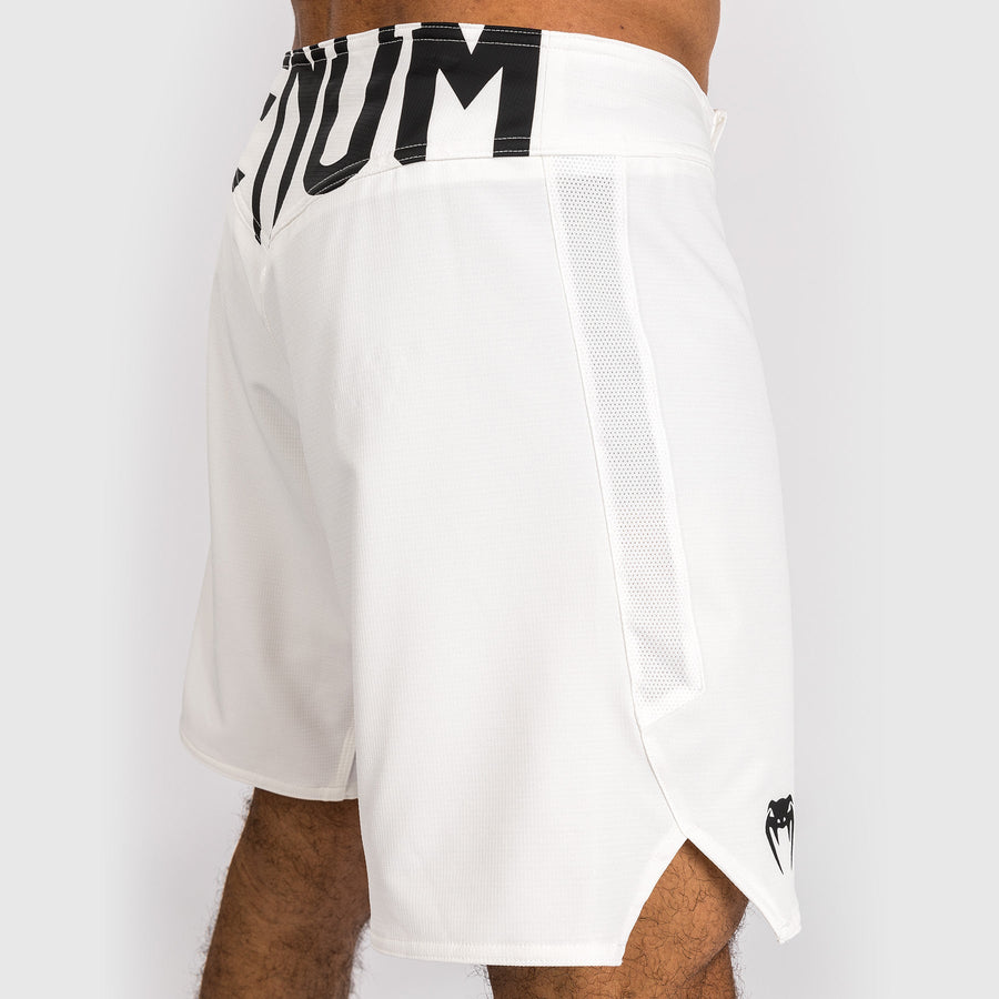 Venum Light 5.0 Fight Shorts - White/Black — product view 7