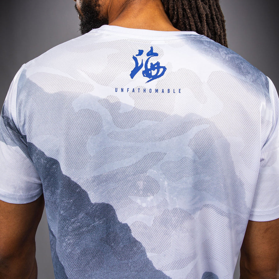 Venum x Kai Asakura Dry Tech - White/Blue — product view 6