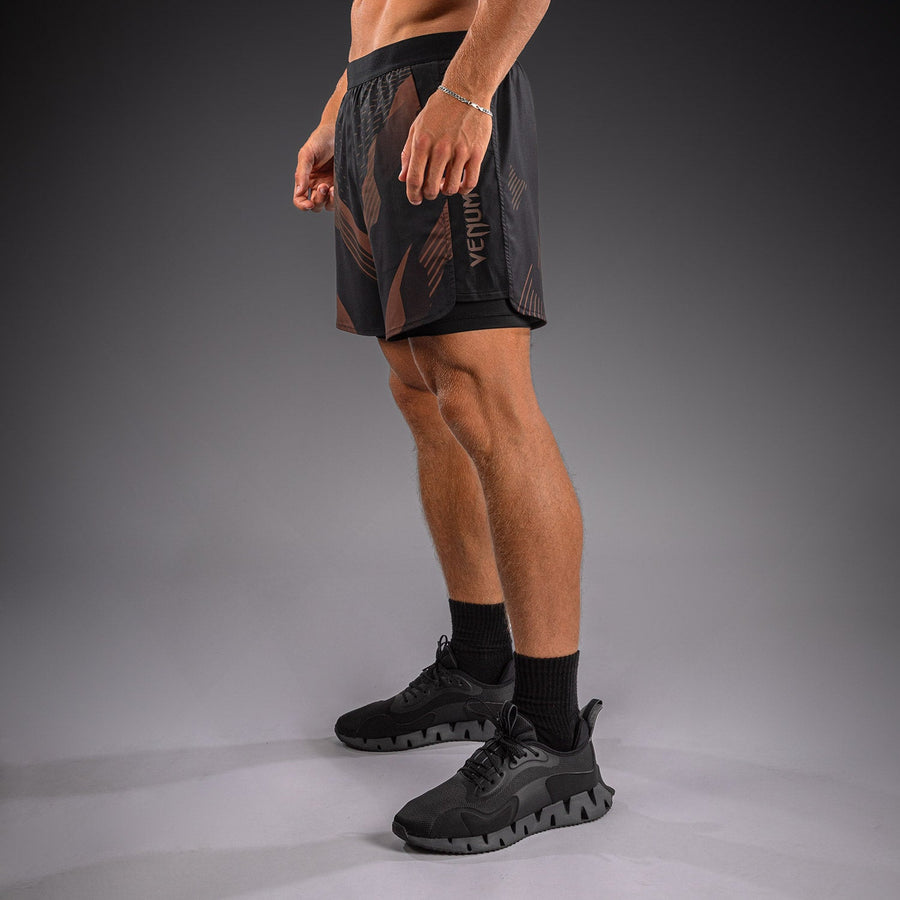 Venum No-Gi 6.0 Training Shorts - Black/Brown