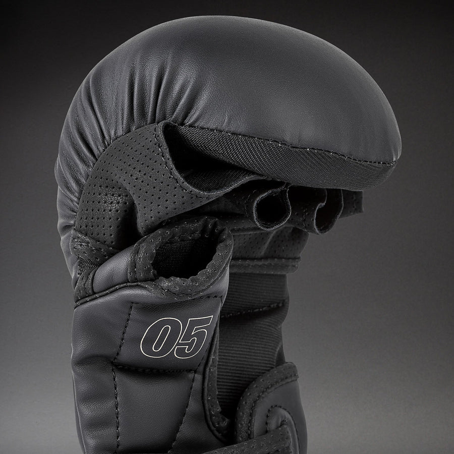 Venum Impact Evo MMA Sparring Gloves - Black — product view 8