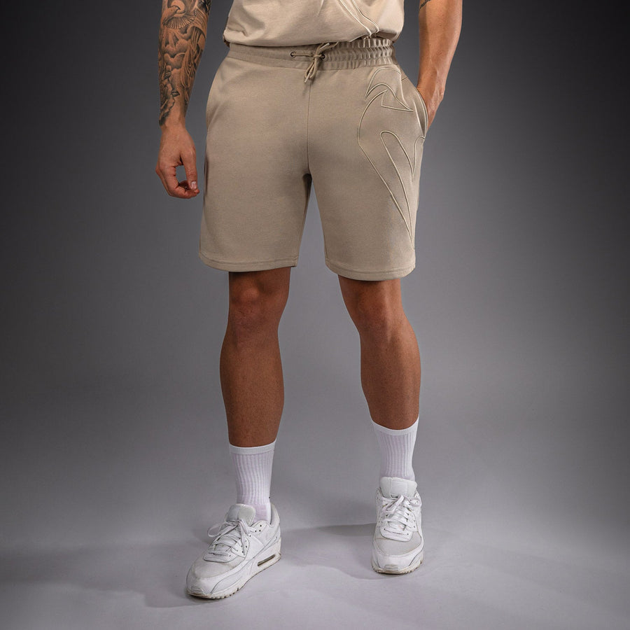 Venum Giant 3D Cotton Shorts - Beige